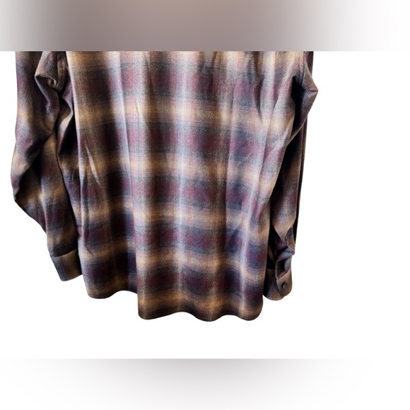 Authentic Haupt Men’s Button Down Plaid Shirt 41/42 16.5 - Picture 7 of 12